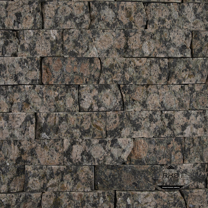 Фасадный камень Полоса - Гранит Балтик Браун в Курске